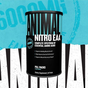 Animal Nitro 44 Packs Essential Amino Acids and BCAA Greens 30 Count Chlorophyll Antioxidant Immune Support