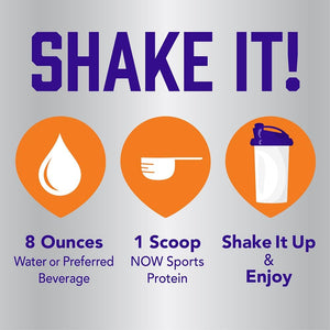 NOW Sports Nutrition, Whey Protein, 24 G with Bcaas, Creamy Chocolate Powder, 10-Pound