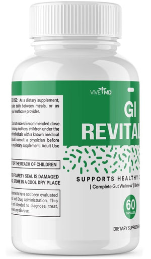 GI Revitalize Advance Formula Dietary Supplement - Official Formula (3 Pack)
