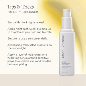 SHANI DARDEN SKINCARE Retinol Reform Anti-Aging Serum Travel Size, Resurfacing Retinol Serum for Face and Neck, Helps with Fine Lines and Wrinkles, 0.34 Fl Oz