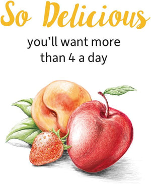 Garden of Life Organics Kids Gummy Vitamins Cherry 120 Count and Fruit 120 Count