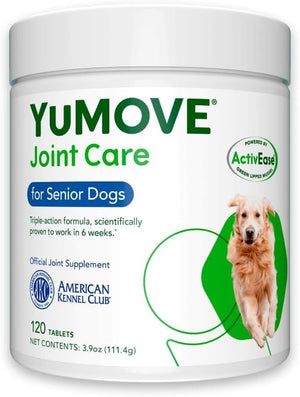 Senior Dog Tablets | Higher Strength Hip and Joint Supplement for Dogs with Glucosamine, Hyaluronic Acid, Green Lipped Mussel | Dogs Aged 8+ | 240 Tablets