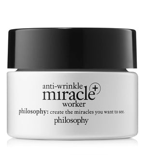Philosophy Anti-Wrinkle Miracle Worker Line-Correcting Face Moisturizer - with Vitamin C & Hyaluronic Acid - Instantly Improves Skin Smoothness and Radiance