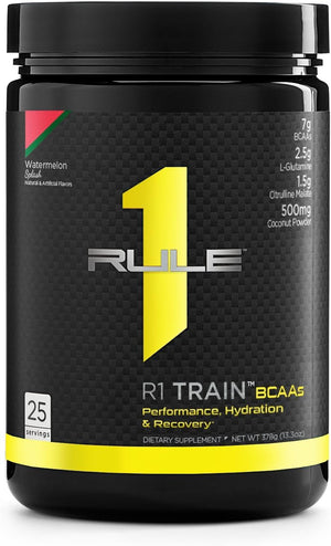 Rule 1 Proteins Rule One R1 Train Bcaas 25 Serving Watermelon Splash, 378 Gram
