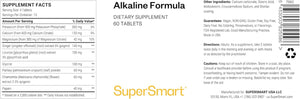 '- Alkaline Formula Supplement (Advanced Formula) - with Potassium Phosphate, Calcium & Magnesium Citrate - Ph Balance | Non-Gmo & Gluten Free - 60 Tablets