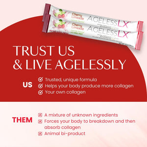 Powder Supplement for Women - with HMB Collagen Enhancer plus Vitamin D3 with K2, Horsetail and Biotin for Lean Muscle and Stronger Hair and Nails - 30 Powder Packets, Cherry Limeade