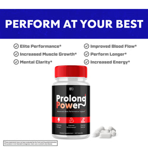 Prolong Power Capsules - Boost Male Vitality and Performance (2 Pack)