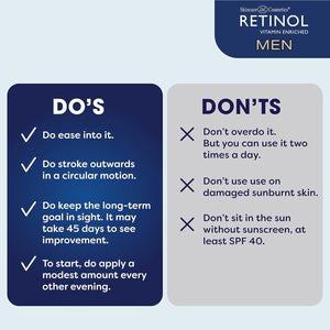 Retinol Men’S Anti-Wrinkle Facial Serum – the Original Retinol Anti-Aging Men’S Formula for Younger Looking Skin – Vitamin-Enriched to Smooth Fine Lines & Wrinkles, Improve Tone & Promote Firmness