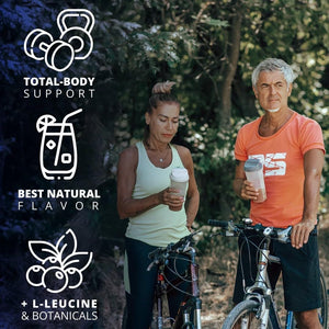 Fundaminos Blend - 100% Organic & Vegan EAA & BCAA Powder for 400% Greater Lean Muscle, Faster Recovery & Strength Vs. Protein Powder - Clinically Tested Post Workout - Real Superfruits - 60 Servings