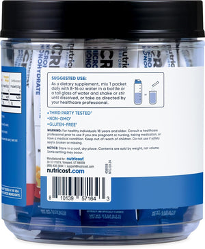 Nutricost Creatine Monohydrate Powder Variety Stickpacks (5 Flavors, 20 Servings) - Micronized, 5 Grams of Creatine Monohydrate per Pack