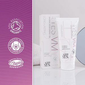 AH! YES® VM Water Based Vaginal Moisturizer | Long Lasting & Fast Acting for Vaginal Dryness & Irritation | Ph Matched | Estrogen Free | Certified Organic & Natural (30 X 0.17 Fl Oz Applicators)
