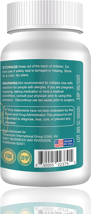 Royavita®Lung Cleanse Is an Effective Agent to the People at Risk or Challenged by Viral Infection, Smoking, COPD, Asthma, Pollution - 7 Natural Ingredients - Non-Gmo - Made in USA (1)