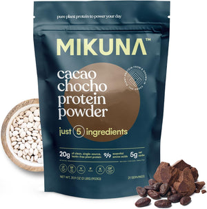 Mikuna Vegan Protein Powder (Unflavored, 15 Servings) - Plant Based Chocho Superfood Protein - Dairy Free Protein Powder Packed with Vitamins, Minerals & Fiber - Gluten, Keto & Lectin-Free