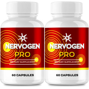 (2 Pack) Nervogen Pro Advanced Nerve Supplement, Neuropathy Pills (120 Capsules)