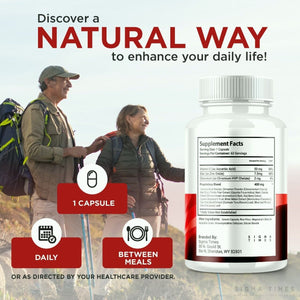 (2 Pack) Biogenix Relief Glycogen Support Pills for Optimal Glycemic Control