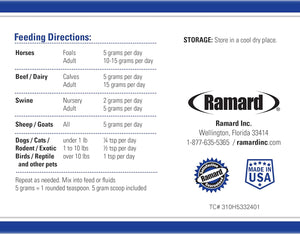 Total Prebiotic & Probiotic Equine Formula - Natural Digestive Supplement for Horses Optimal Gut Health, Nutrient Absorption, Foal Support Pro & Pre Biotics for Livestocks and Horse 8.5 Oz Jar