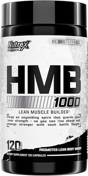 Nutrex Research Whey Protein Powder, Vanilla HMB 1000 MG | Supports Muscle Recovery,