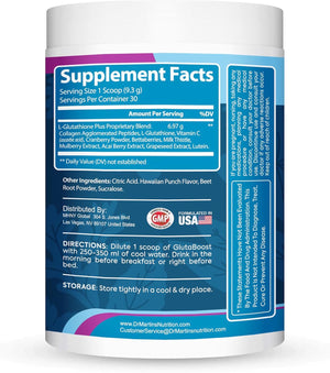 6970Mg Glutathione Powder for Skin Whitening Enhanced with Collagen & Vitamin C | Brightens Skin & Reduce Pigmentation | Anti-Aging Formula | Powerful Antioxidant | Supports Immune, Gut & Liver Health