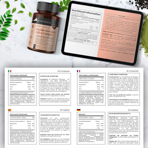 Double Strength Silica Complex – 3 Month Supply! (2000Mg Horsetail Extract X 90 Tablets)