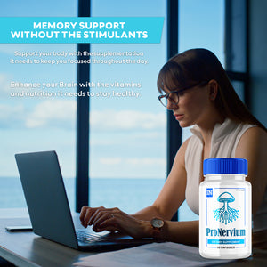 (3 Pack) Pronervium, Pronervium Cognitive Brain Booster Formula (180 Capsules)