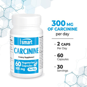 '- Carcinine 300Mg per Day (Patented) - Stable L-Carnosine Supplement | Non-Gmo & Gluten Free - 60 Vegetarian Capsules