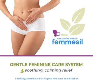 Femmesil Feminine Care Vaginal Health Antifungal Cream for Relief from Yeast Infection, Vaginal Itch & Irritation, Vaginal Cream for Women, 50Gm Tube