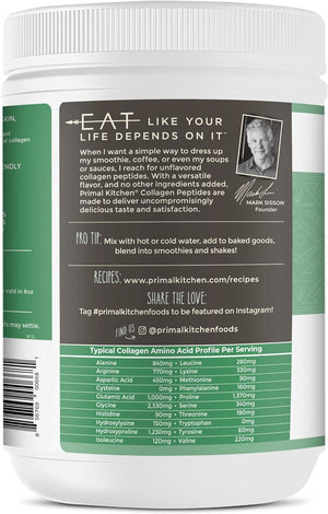 Collagen Peptides, Unflavored Collagen Powder, 1.2 Pounds