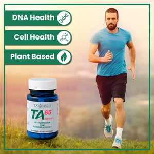 | TA-65 Telomerase Activation | Anti-Aging & Immunity Boost with Cell Rejuvenation | 30 Capsules