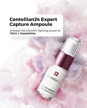 Centellian 24 Expert Ampoule (Season 2, 0.2Fl Oz X 4 Pcs) - Korean Serum for Face. Soothing, Even Tone, Dry Sensitive Skin. TECA, Centella Asiatica, Gotu Kola.