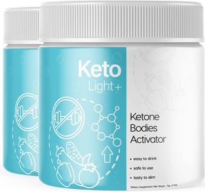 2 Pack - Keto Light plus - Hydrating Drink Mix Support Supplement Powder 13.5 Oz