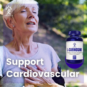 L-Carnosine 400Mg Capsules, 240 Count, L-Carnosine Supplement for Immune Support, Cellular Health, Energy Production, and Performance Enhancement