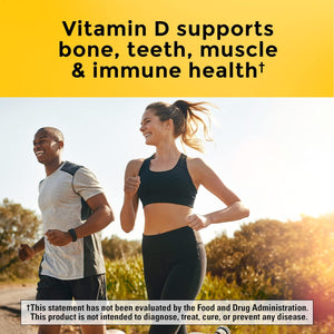 Vitamin D3 K2 Gummies, Vitamin D3 5000 IU per Serving, Bone, Teeth, Muscle, Immune Health Support, 50 Vitamin D + K2 Gummy Vitamins, 25 Day Supply