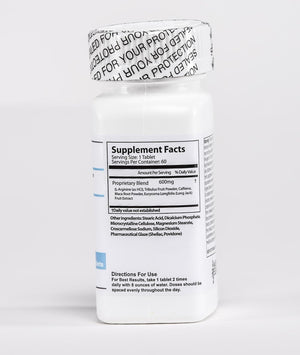 Test-600X - Testosterone Support & Muscle Growth Formula - 60 Tablets - 1 Month Supply