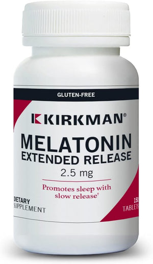 Kirkman – Slo-Release Melatonin -2.5 Mg - 150 Tablets
