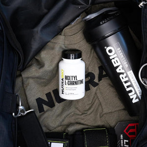 Nutrabio Acetyl L-Carnitine (ALCAR) Supplement, 500Mg - Support Natural Energy Production, Metabolic Management, and Overall Health, 90 Capsules