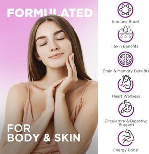 Resveratrol 1450Mg - Antioxidant Supplement 120 Capsules – Supports Healthy Aging & Promotes Immune, Brain Boost & Joint Support - Made with Trans-Resveratrol, Green Tea Leaf, Acai Berry