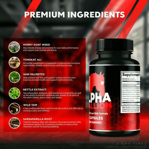 (3 Pack) Alpha Stallion Male Health Pills to Boost Stamina and Endurance
