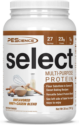 Pescience Select Multi-Purpose Protein Powder, 27 Serving, Low Carb, Keto Friendly, and Gluten Free
