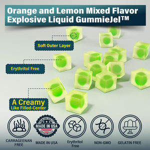 Vegan Omega 3 Gummies 1000Mg, Sugar Free Omega 3 Fish Oil Supplements Alternative, from Marine Algae Oil plus DHA 460Mg & EPA 230Mg, Vitamin B12, Folate for Brain, Bone, Joint, Eye & Immunity, 120 Cts