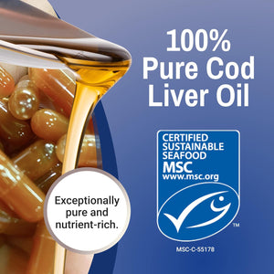 Fermented Cod Liver Oil Orange Flavor 120 Caps