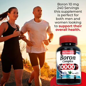 Lab | Boron |10 Mg | 240 Servings | Boron Supplement for Men | Boron Supplement for Women | Boron Supplement | Ultra High Absorption, S.