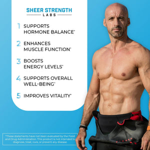 DHEA Supplement for Men DHEA 100Mg - Pure DHEA Supplement for Men for Strength and Hormone Balance - DHEA Supplement for Women and Men - High Purity Enhanced Absorption 60 SV USA