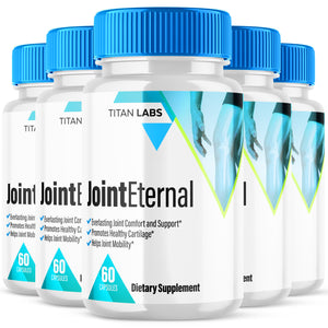 (5 Pack) Joint Eternal Natural Joint Supplement Boost Mobility (300 Capsules)