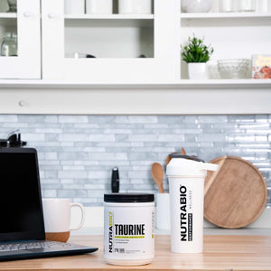 Nutrabio Taurine Supplement Powder, Better Energy Levels & Digestion, Reduce Muscle Cramps, 500 Grams - 1000Mg Serving