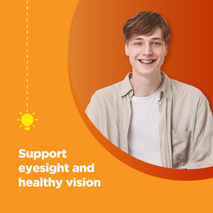 Lutein & Zeaxanthin Eye Health Supplement for Adults - Delicious Vegan Eye Vitamins Lutein and Zeaxanthin Gummies - Lutein 20Mg per Serving for Vision Clarity Dry Eye Relief and Blue Light Support