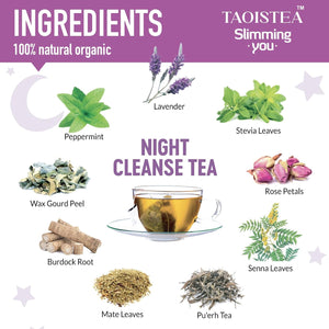 Detox Tea 14 Day Herbal Tea, Detox Cleanse for Weight Loss, Colon Cleanse and Digestive Health- 1 Morning Boost Tea (14 Bags) & 1 Night Cleanse Tea (7 Bags)