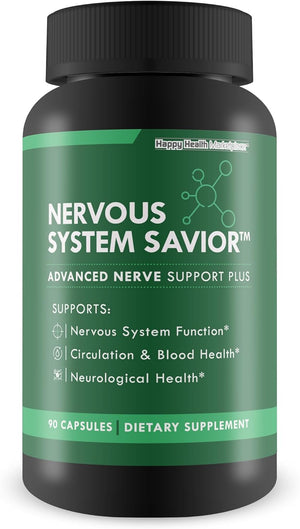 Nervous System Savior - Advanced Nerve Support - Our Best Nerve Support Supplement - Natural Nerve Savior Supplement to Help save Your Nerve Health - Nerve Support Supplements Your Nerves Savior