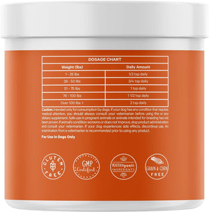 Happy Immunity USDA Certified Organic Mushroom Complex for Dogs, Organic Cordyceps Shiitake Reishi, Vegan Mushroom Blend Powder Canine Supplement, Immune Support Mushroom Mix, Non-Gmo, 3.5 Oz