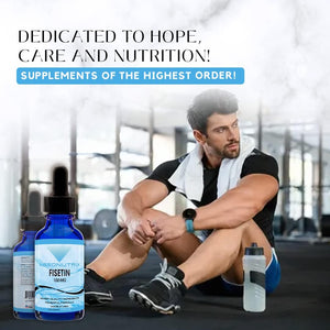 Absonutrix Fisetin 100 Mg, 4 Oz Liquid, 200 Servings, Made in USA, Quick Absorption, Quality Potent Ingredients, Third-Party Tested, Non-Gmo, GMP Certified, Cruelty Free Products