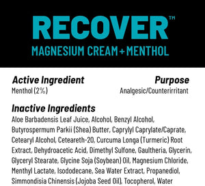 KT Health, Magnesium Cream, Activate - Warms & Loosens Tight Muscles - Use Pre-Workout to Reduce Stiffness